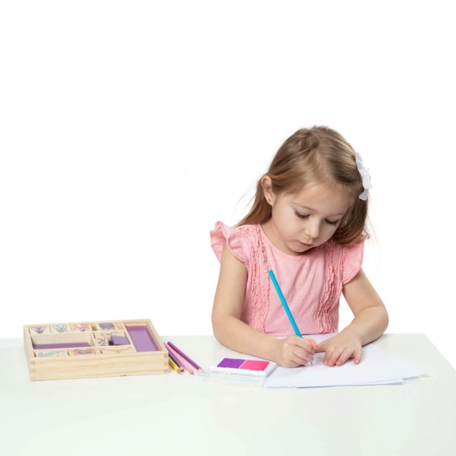 Melissa in Doug - Set žigov Princeske