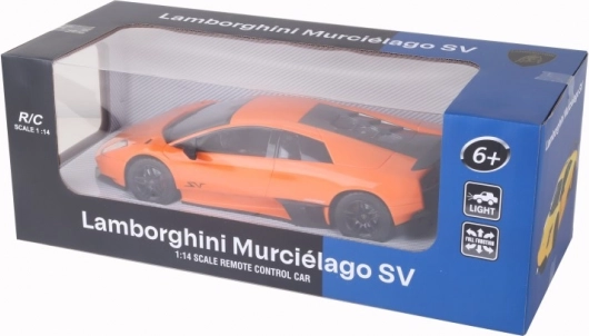 RC avto Lamborghini 1:14 oranžen/rumen