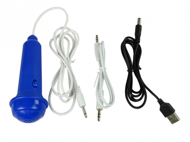 Električna klavirska tipkovnica za otroke Blue USB note