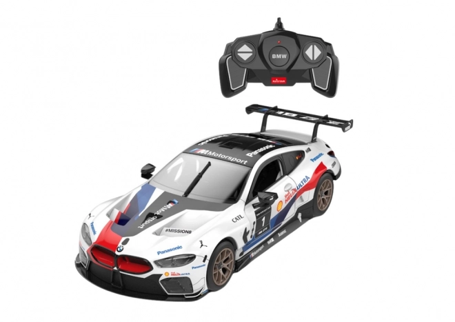 Rastar RC komplet 1:18 BMW M8 GTE bela 66 kosov