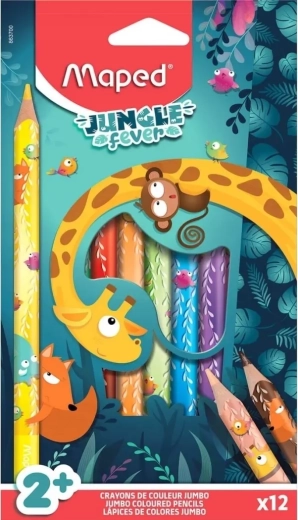 Barvice Maped Jungle Fever Jumbo