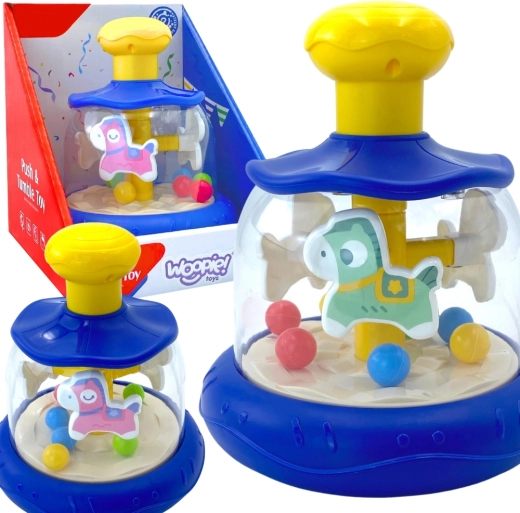 Woopie Baby Barviti vrtiljak s kroglicami