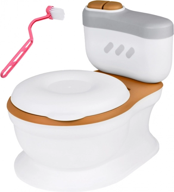Pojejoča kahlica WC za otroke z razdelkom za vlažilne robčke