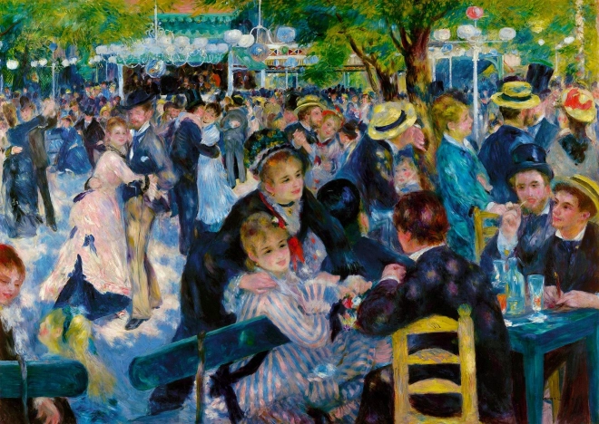 ENJOY PUZZLE auguste renoir: ples v moulin de la galette – puzzle 1000 kosov