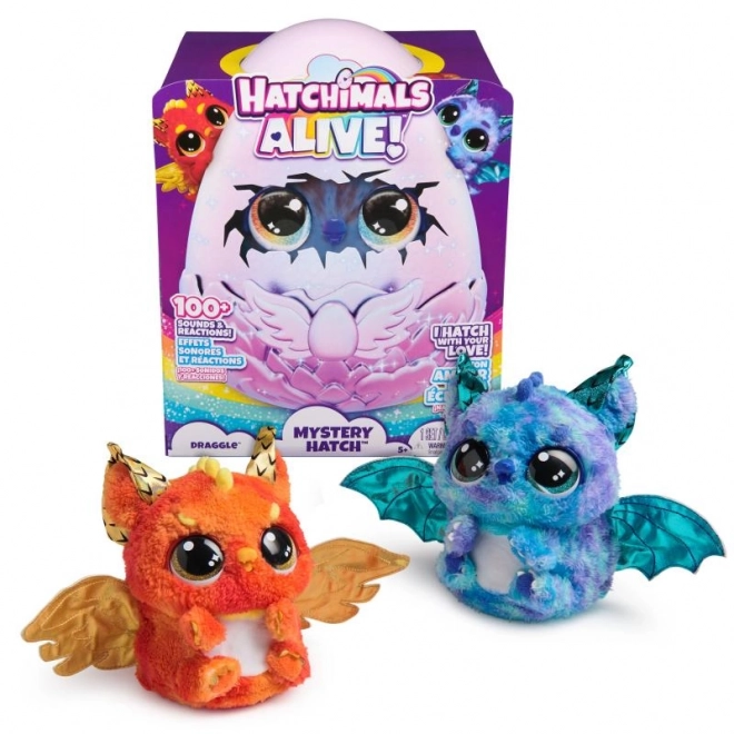 Interaktivna žival Hatchimals zmajek