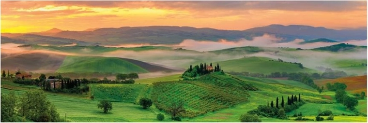 Panoramske sestavljanke DINO – Sončni zahod, 1000 koščkov