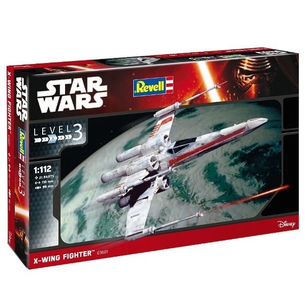 Revell komplet Star Wars X-Wing Fighter 1:112