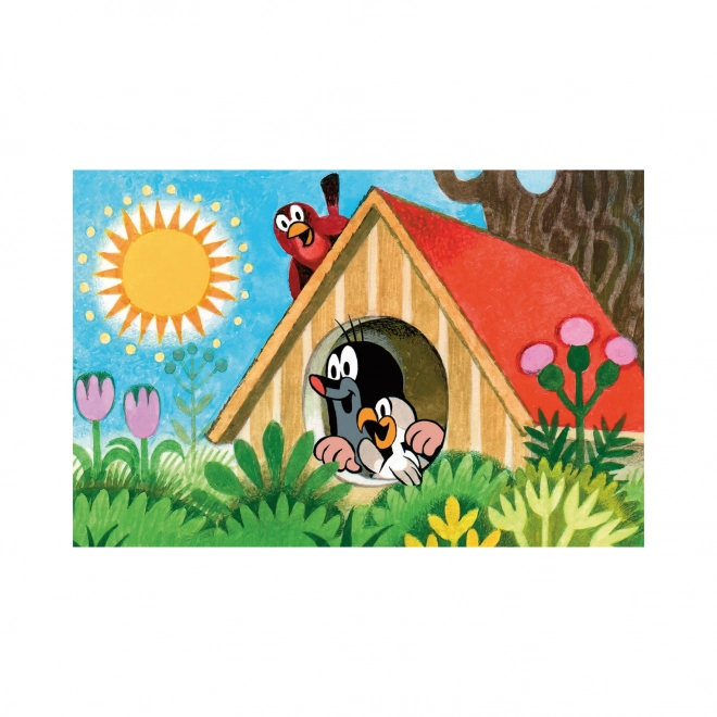 Minipuzzle s Krtekom 54 delov