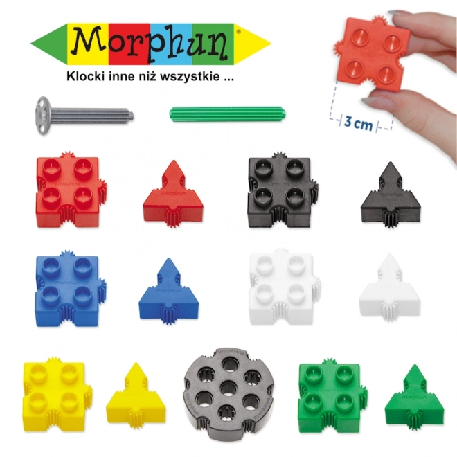 Morphun Starter 600 kos. gradbeni set za otroke