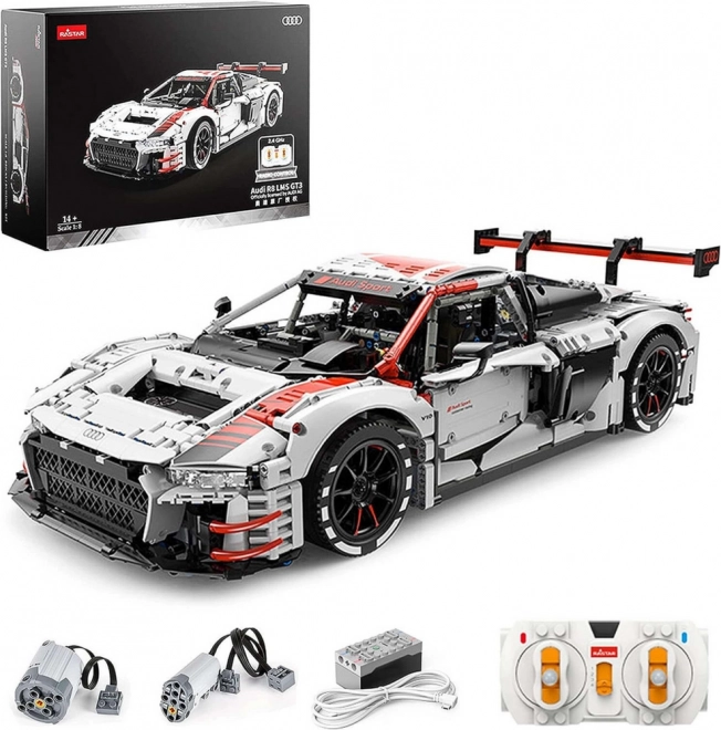 Komplet RC Avto Audi R8 1:8 od Rastar s 3322 deli