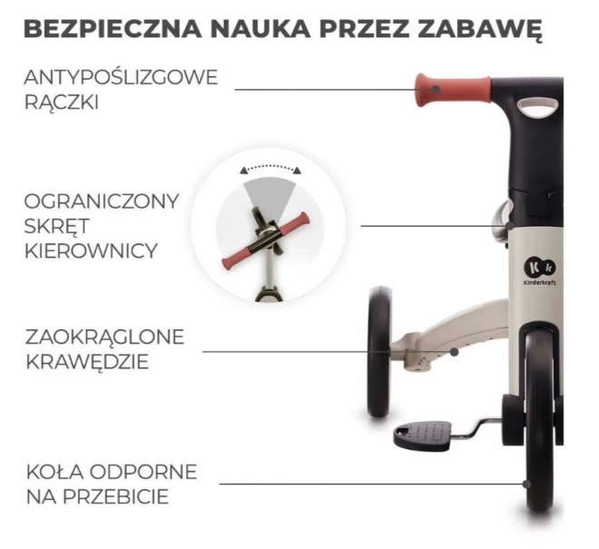 Trekolesnik 4TRIKE SREBRNO SIVA