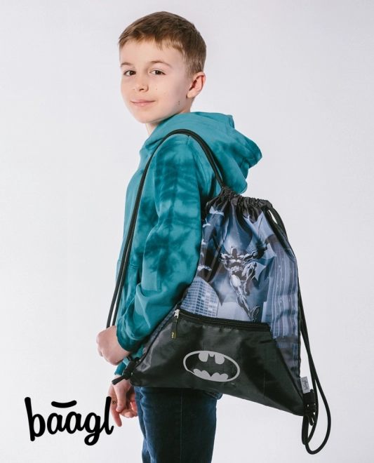 Šolski set Shelly s Batman: šolska torba, peresnica, vrečka