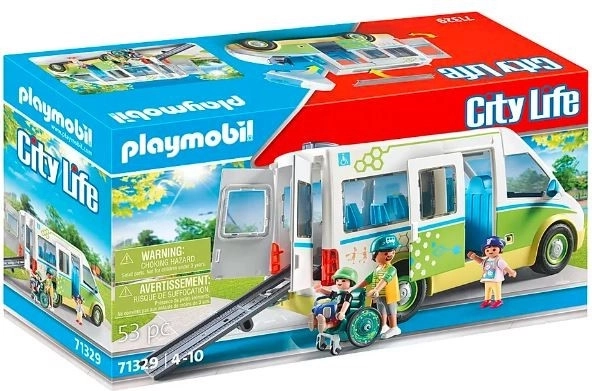 City Life šolski avtobus s figuricami