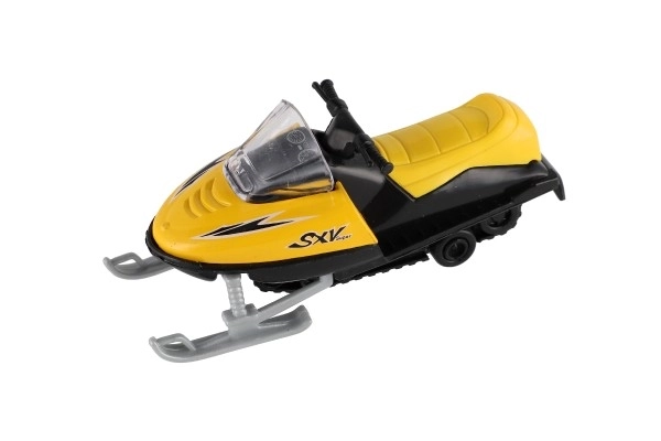 Igrača snežni skuter kovina/plastika 13 cm, na navijanje, 6 barv