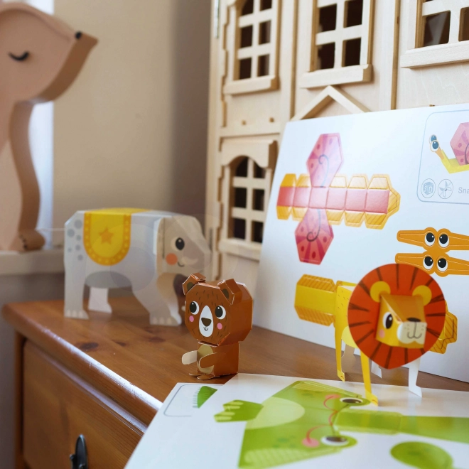 Woopie art&fun ustvarjalni set origami 3D živali