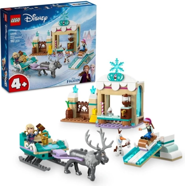 LEGO® Disney Princess 43256 Anna in pustolovščina s sanmi