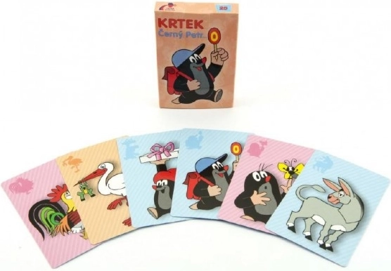Črni Peter – Krtek otroške igralne karte