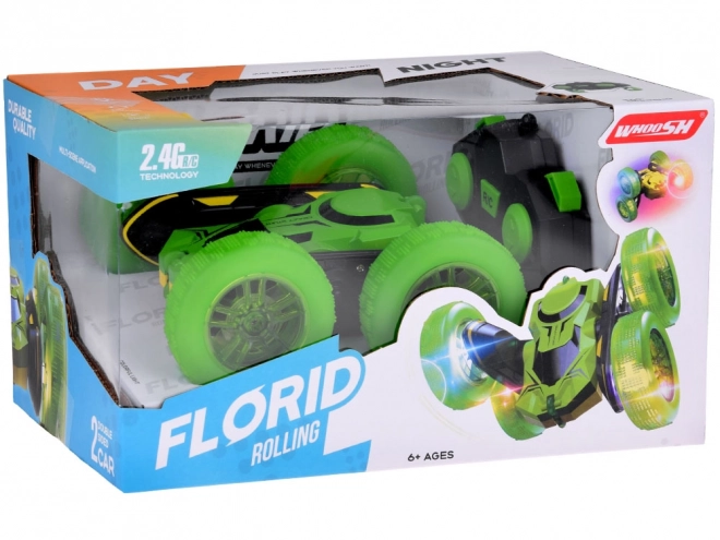 Čudežni avto Stunt Car z LED kolesi