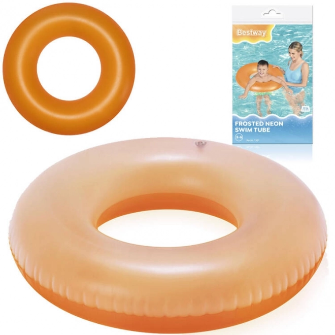 Napihljiv obroč Bestway oranžen 76 cm – Oranžna