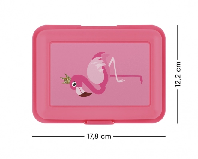 Škatla za malico BAAGL Flamingo