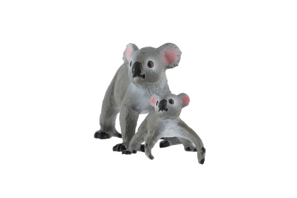 Koala medvedka 2 kosa samica z mladičem zooted plast 4-6 cm v vrečki