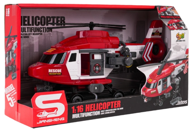 Reševalni helikopter 1:16 Gasilska enota