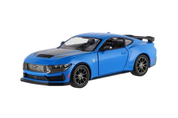 Avto Kinsmart 2024 Ford Mustang Dark Horse 1:38 kovina/plast 12,5 cm 4 barve z vzvratnim pogonom 12 kos v škatli