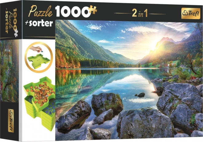 Sestavljanka s razvrščevalnikom 2v1 Hintersee, Nemčija – 1000 koščkov
