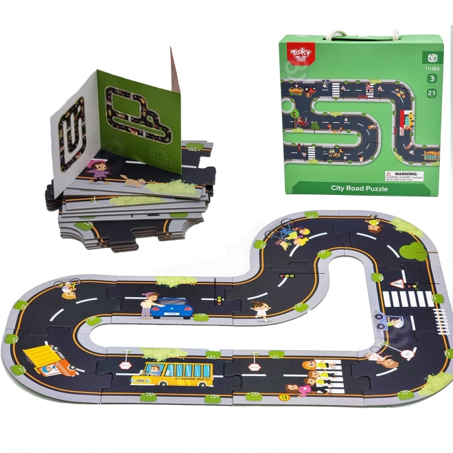 Puzzleska Tooky Toy Avtocesta