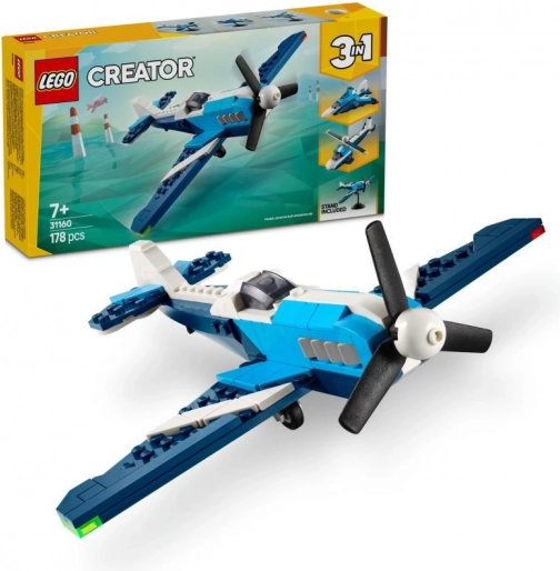 LEGO® Creator 3 v 1 31160 Tekmovalno letalo