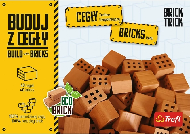 BRICK TRICK Paket kratkih opek - 40 kosov
