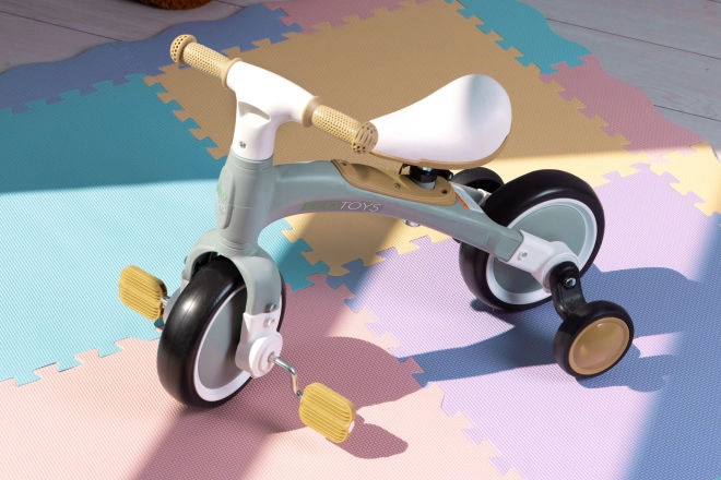 Ravnotežno kolo s pedali - vadbena kolesca 3v1 ECOTOYS