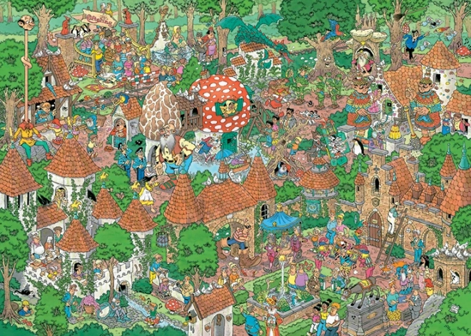 JUMBO sestavljanka JvH Pravljični gozd Efteling 1000 kosov