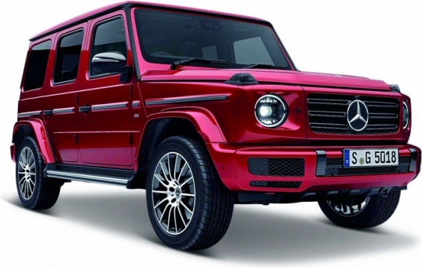 Zbirateljski model MERCEDES-BENZ G-Class 2019 1:25 rdeč