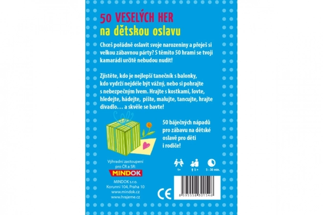 50 veselih iger za otroško zabavo