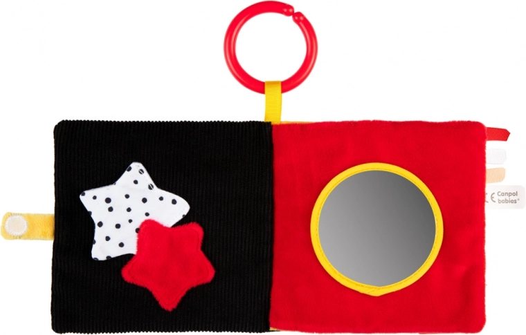 Kontrastne strani in zrcalce za spodbudo vida