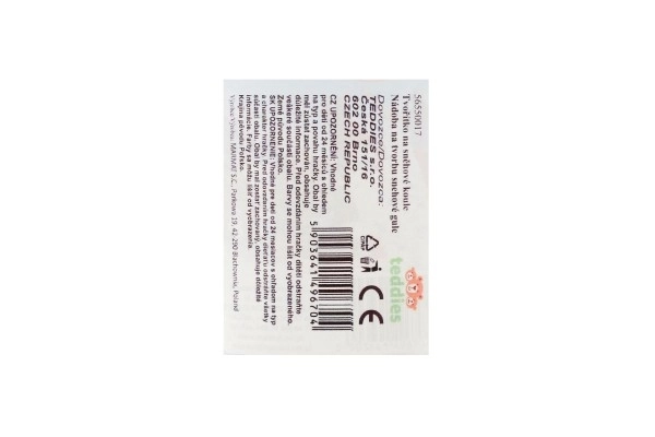 Orodje za snežne krogle duo plast 16x38cm 5 barv 24m+
