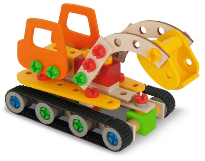 Gradbeni komplet Constructor 4 Bager - 170 delov