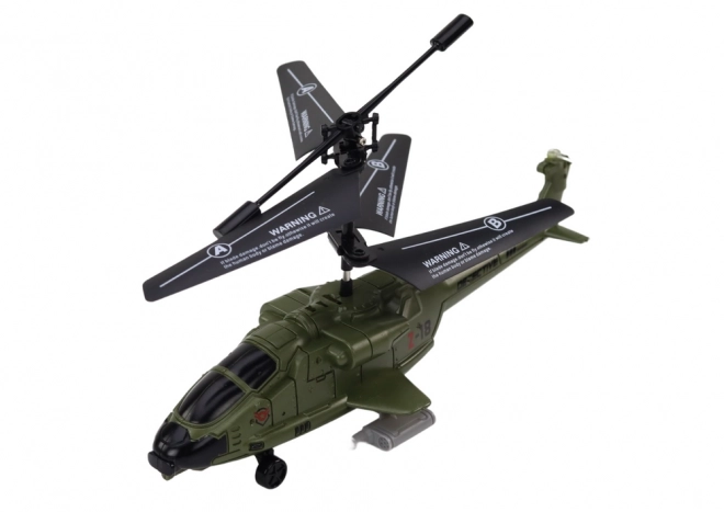 Vojaški RC helikopter z giroskopom