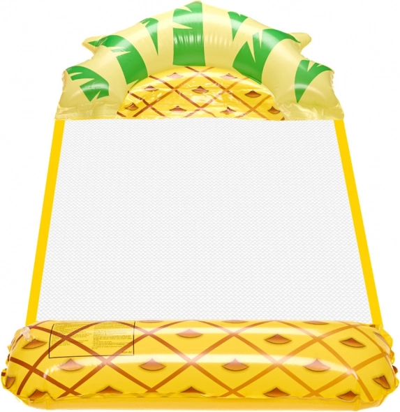 Napihljiva ležalna mreža za plažo in vodo ananas