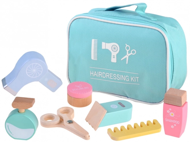 Set lesenih igrač za frizerja Barber