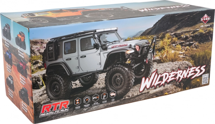 RC avto WILDERNESS RTR 1:10 bela