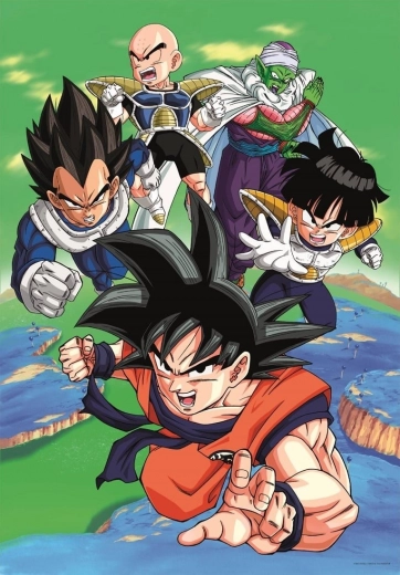 Sestavljanka Dragon Ball Z: V Akciji 1000 kosov