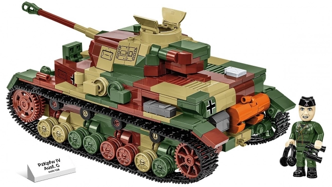 Stavebnica WWII Panzerkampfwagen IV Ausf. G s 1107 deli