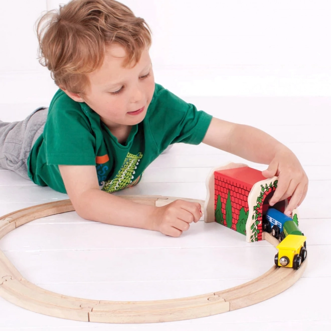 Bigjigs Rail Opečni železniški tunel