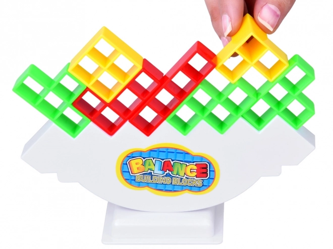 Gradbeni komplet Tetris 3D igra balansirni stolp