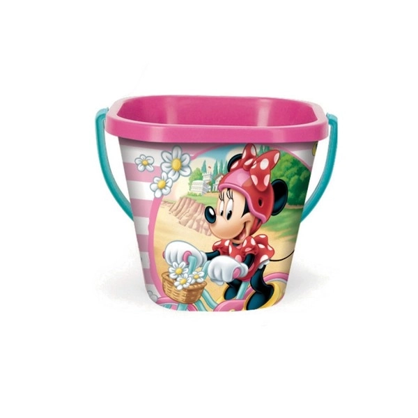 Kvadraten vedro Disney 2L plast mešanica vrst 19x17cm Wader