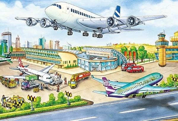 Letališče polno dogajanja