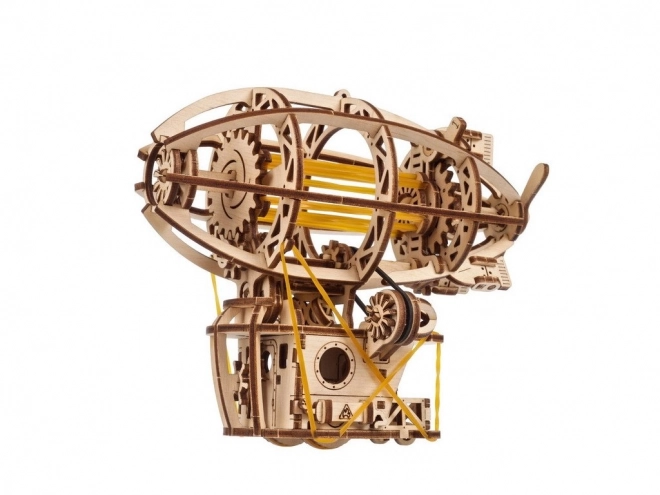 Ugears Lesena 3D mehanska sestavljanka STEAMPUNK ZRAČNA LADJA