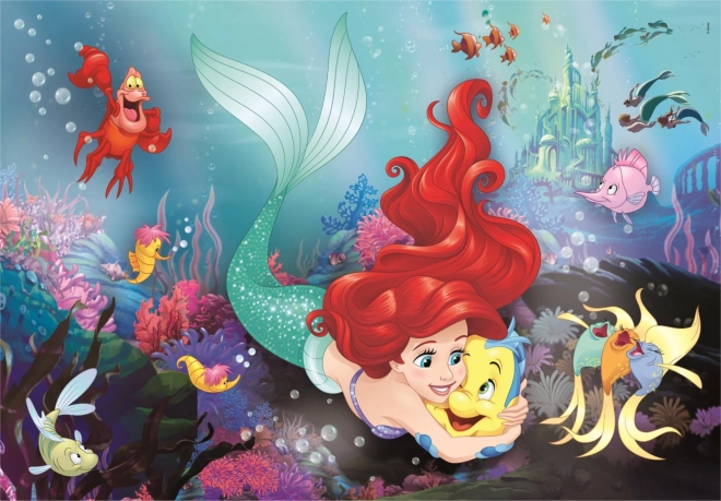 puzzle disney princeske mala morska deklica maxi 24 kosov
